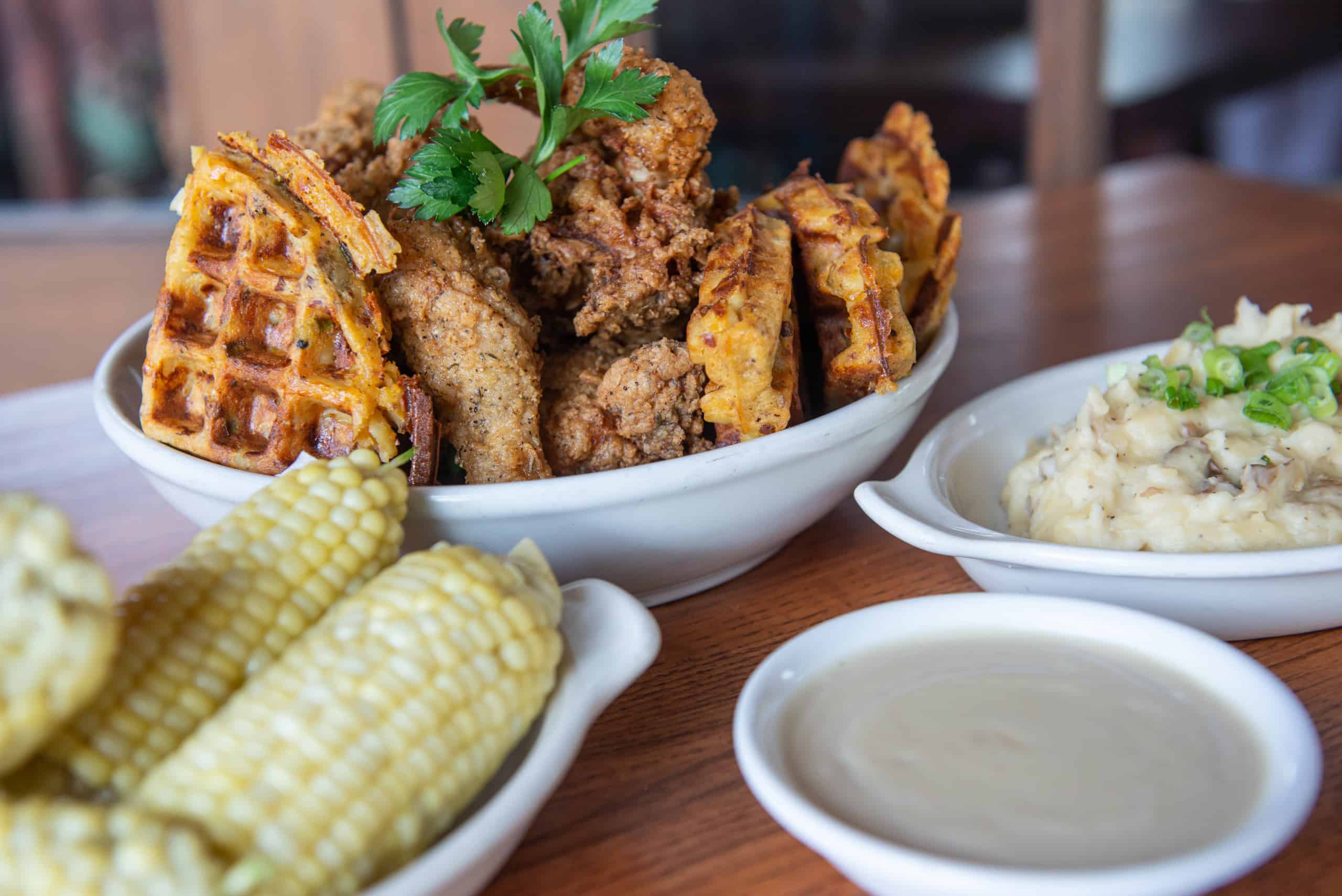 Southern Fried Chicken Family Feast - BackForty Texas BBQ